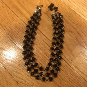 Black and gold choker